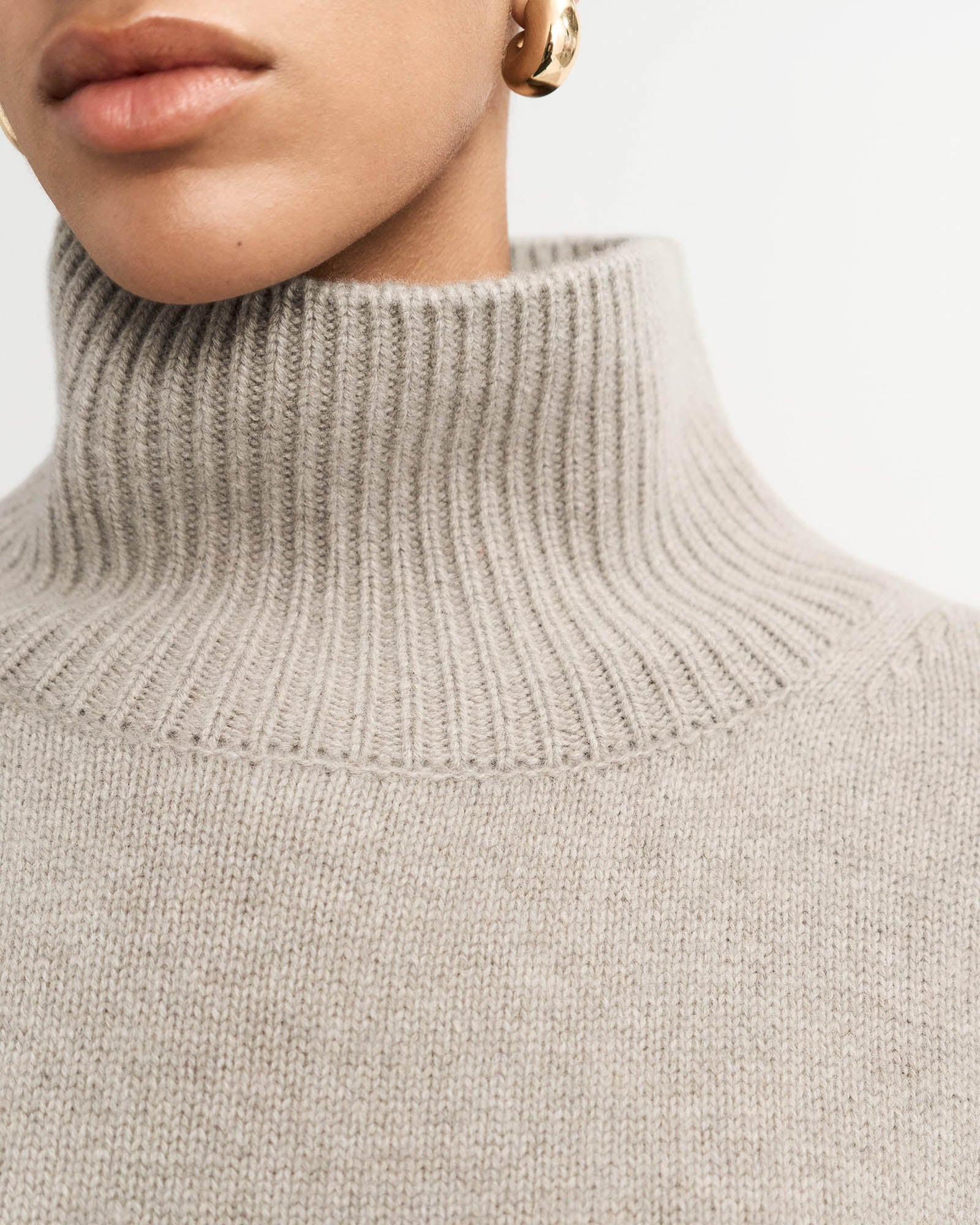 Boyfriend Turtleneck Sweater