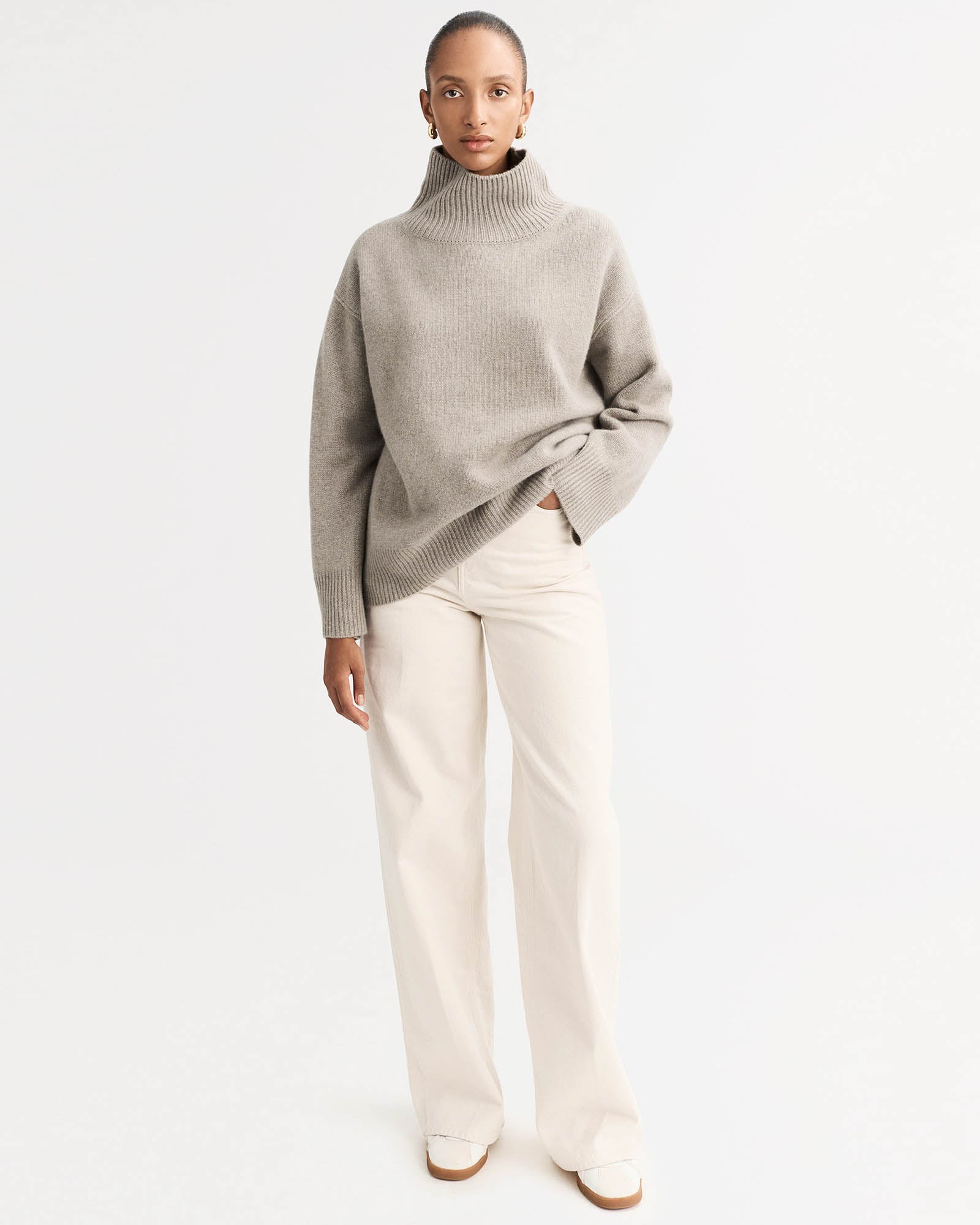 Boyfriend Turtleneck Sweater