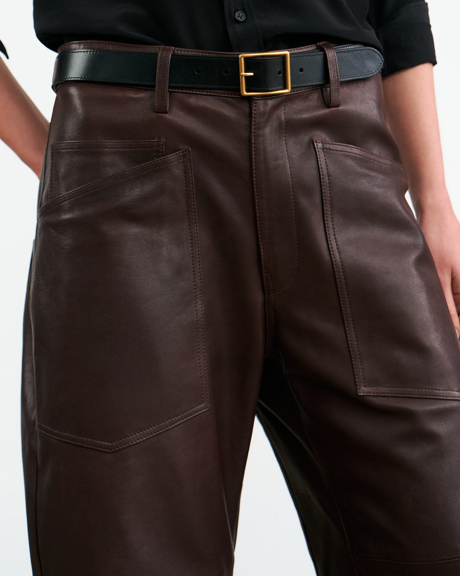 Shon Leather Pants